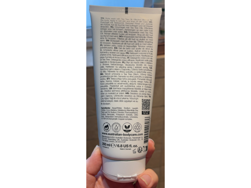 Australian Bodycare Body Wash, Tea Tree Oil, 6.8 fl oz/200 mL