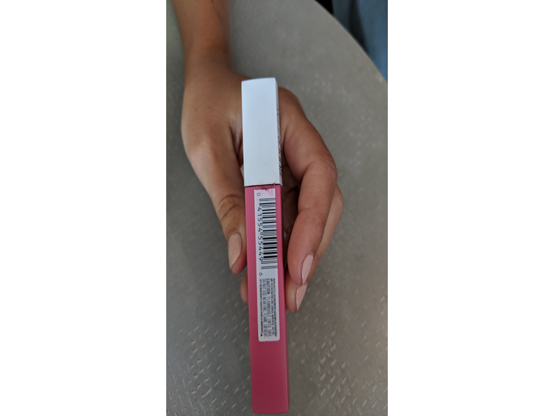 Maybelline New York Superstay Matte Ink City Edition Liquid Lipstick, 125 Inspirer, 0.17 fl oz/5 mL