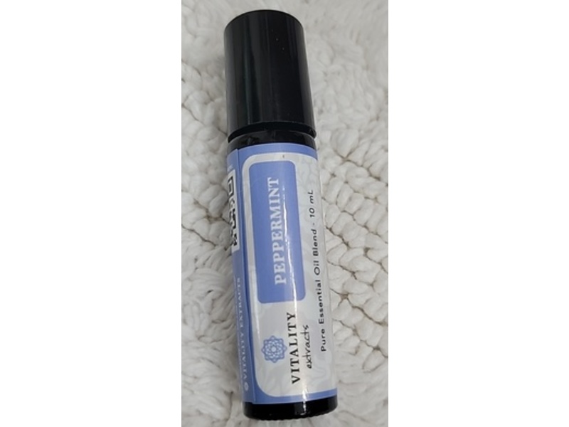 Vitality Extracts Pure Essential Oil Blend, Peppermint, 10 mL