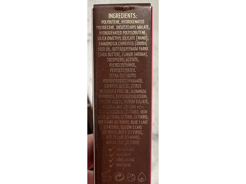 Juvia's Place Lip Gloss, Bronzed Honey Rose, 0.16 oz/5 mL