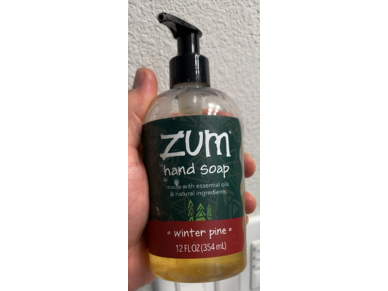 Zum Hand Soap, Winter Pine, 12 fl oz/354 mL