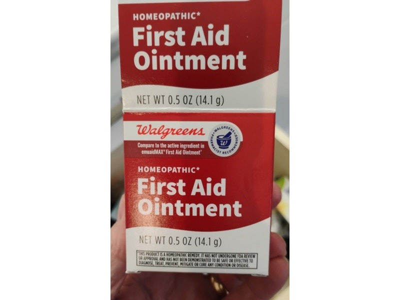 Walgreens Homeopathic First Aid Ointment, 0.5 oz/14.1 g