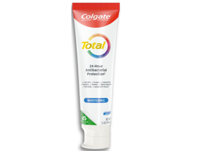 Colgate Total Paste, Whitening , 5.1 oz/144 g