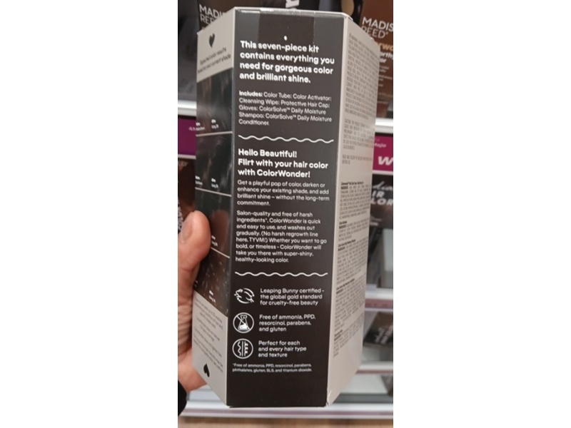 Madison Reed Colorwonder Demi-Permanent Hair Color, 3N Black Velvet, 1 Application