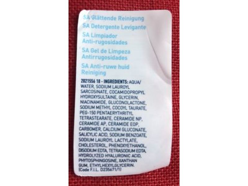 CeraVe SA Smoothing Cleanser, 0.67 fl oz/20 mL