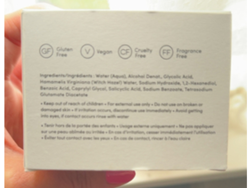 Uncommon Beauty Glycolic Pads, 1.62 fl oz/42 mL