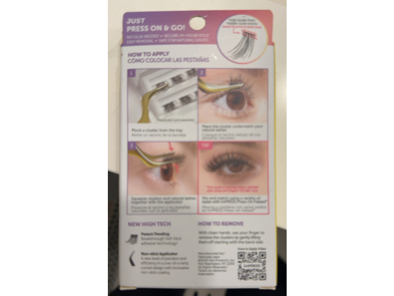 Impress Press - On Falsies Lashes, Modern Natural, 12 Count