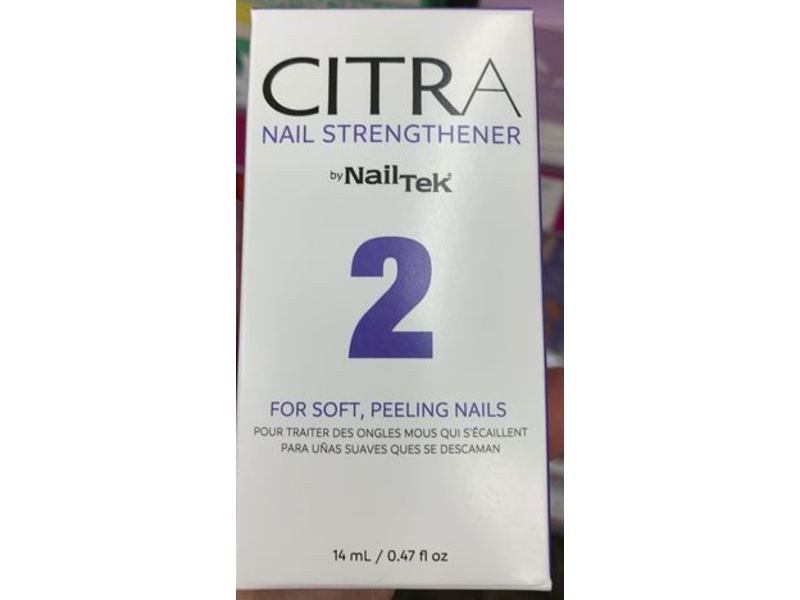 Nail Tek Citra Nail Strengthener, 2, 0.47 fl oz/14 mL