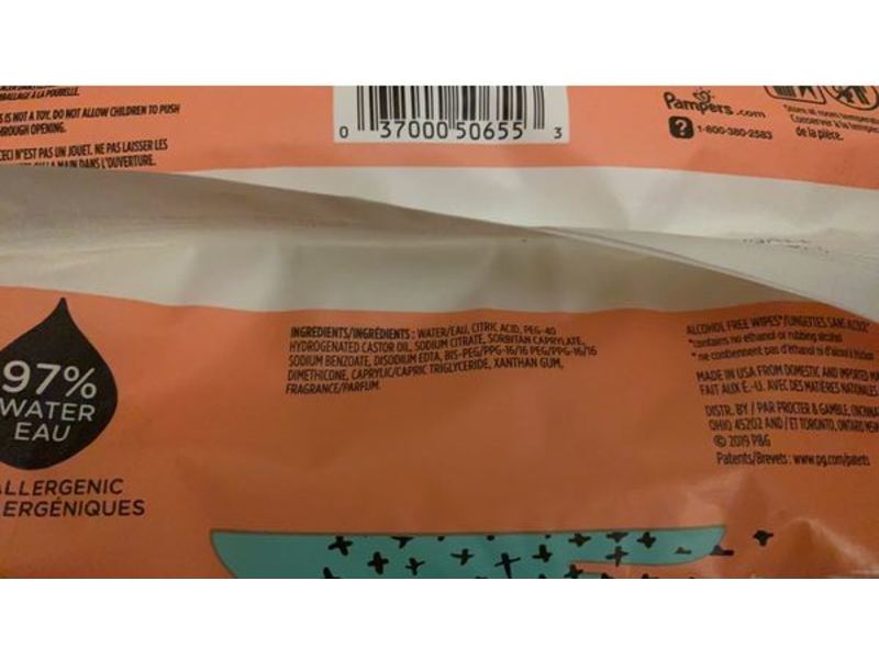 Pampers Expressions Baby Multi-Use Wipes, Fresh Bloom, 56 Count