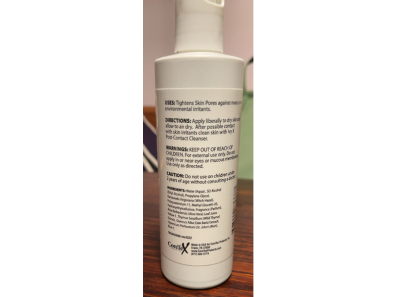 Ivy X Pre-Contact Solution Gel, 8 fl oz/237 mL