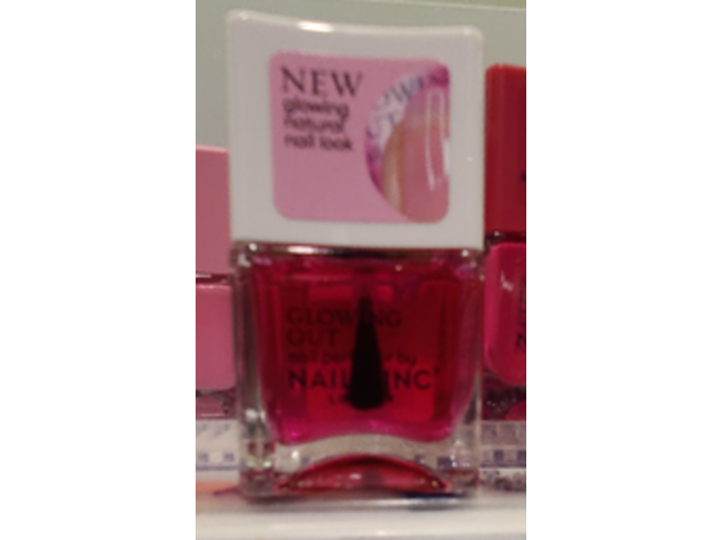 Nails Inc Glowing Out Nail Polish, Glowing My Way, 0.47 fl oz