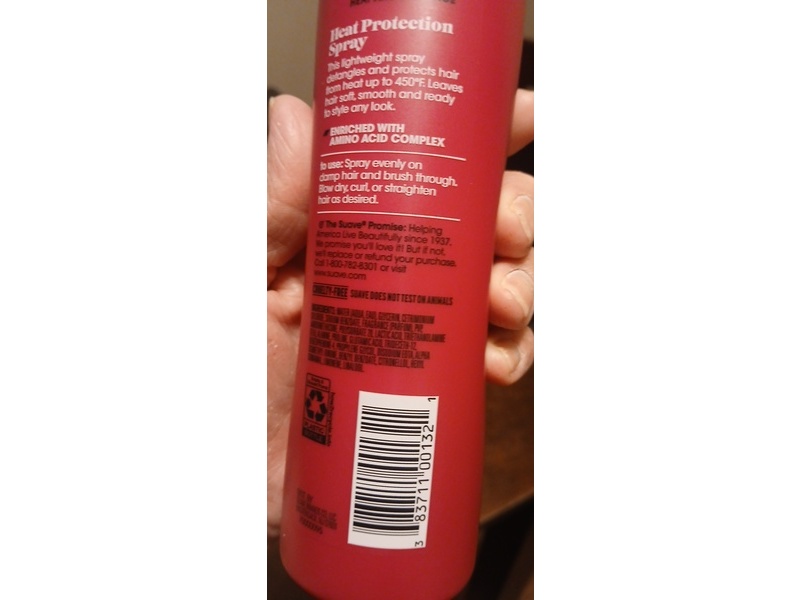 Suave Heat Protection Shield Spray, 11 fl oz/325 mL