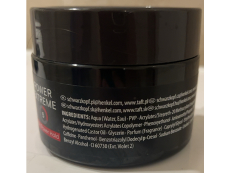 Schwarzkopf Taft Power Extreme Hair Gel, 250 mL