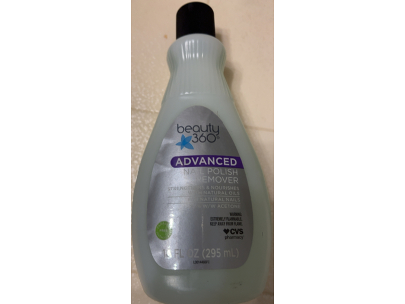 CVS Pharmacy Beauty 360 Advanced Nail Polish Remover, 10 fl oz /295 mL