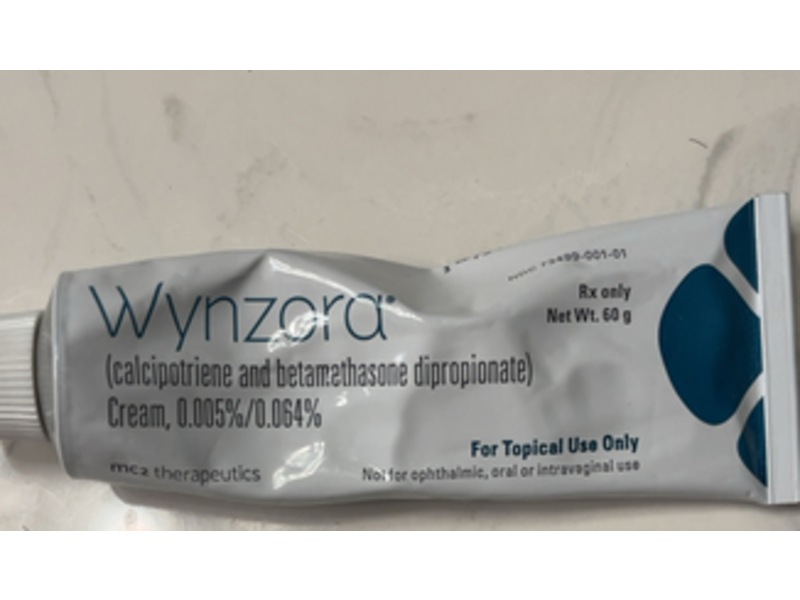 Wynzora (calcipotriene and betamethasone dipropionate) Cream 0.005%/0.064% 60g, Novan (RX)