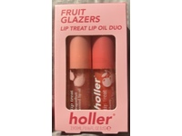 Holler Fruit Glazers Lip Treat Lip Oil Duo, Dragonfruit Pop, Cherry Crush, 0.16 fl oz/5 mL - thumbnail 2