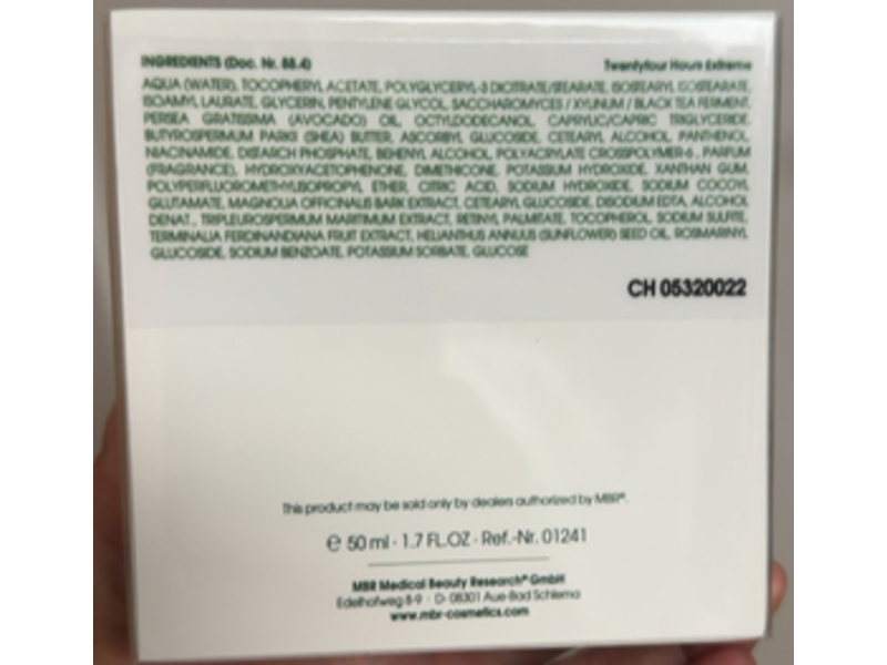 MBR Twentyfour Hours Extreme, 1.7 fl oz/50 mL