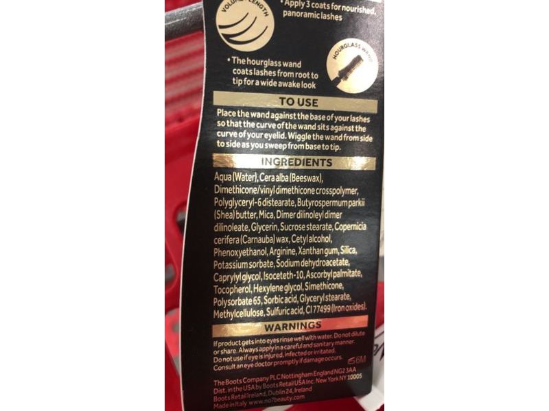 No7 Ultra The Full 360 All-In-One Mascara, Black, 0.33 fl oz/10 mL