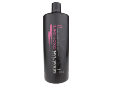 Sebastian Color Ignite Shampoo, Single Tone, 33.8 fl oz/1 L