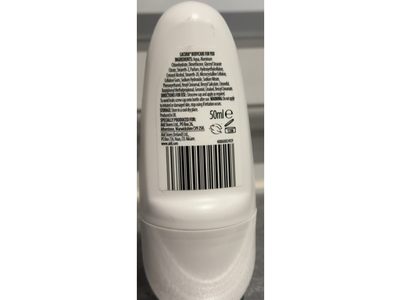 Lacura Antiperspirant Deodorant, Activ Crystal, 50 mL