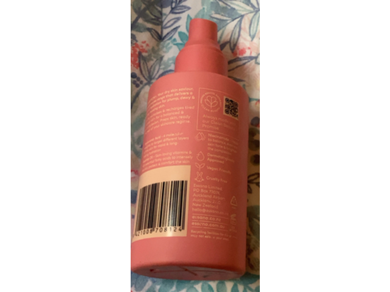 Essano Hydration Toning Mist, Rosehip + Hyaluronic Acid, 4.06 fl oz/120 mL