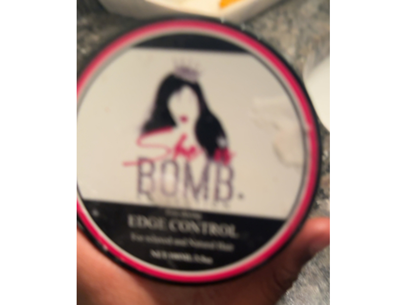 She Is Bomb Fast Drying Edge Control, 3.5 oz