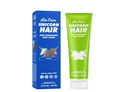 Lime Crime Unicorn Semi-Permanent Hair Color, Mystic, 3 fl oz/88.7 mL