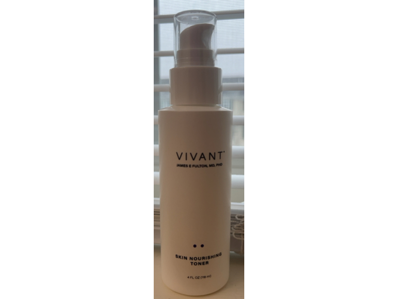 Vivant Skin Nourishing Toner, 4 fl oz/118 mL