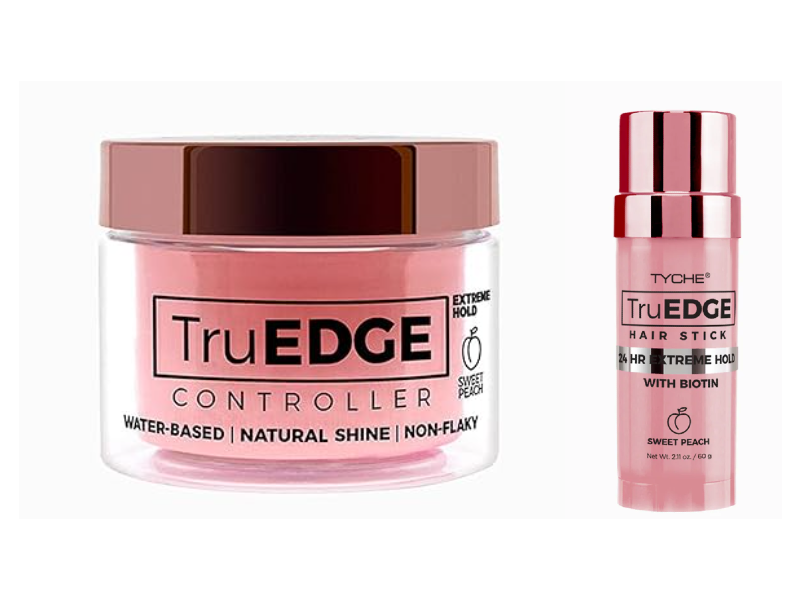 Nicka K New York Tyche Truedge Hair Stick And Edge Controller Set, Sweet Peach