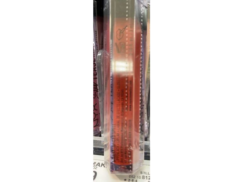 NYX Slip Tease Full Color Lip Lacquer, Spiced Spell, 0.1 fl oz