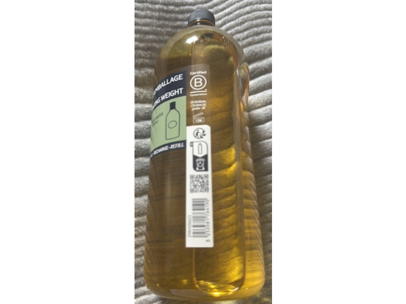L'Occitane En Provence Shower Oil Refill, Almond, 16.9 fl oz/500 mL