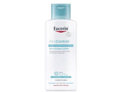 Eucerin AtoControl Rich Calming Lotion, Licochalcone A + Ceramides, 250 mL