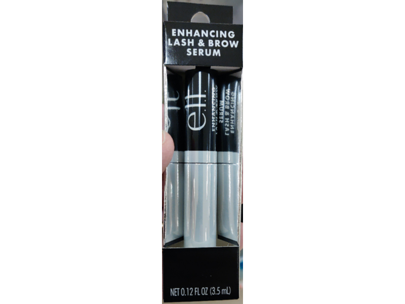 e.l.f. Cosmetics Enhancing Lash & Brow Serum, 0.12 fl oz/3.5 mL