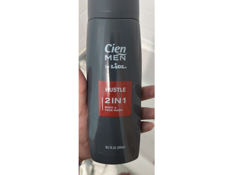 Cien Men By Lidl 2 In 1 Body & Face Wash, Hustle, 101.1 fl oz/300 mL