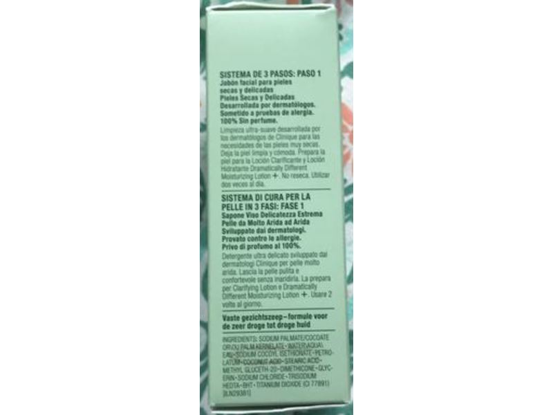 Clinique Facial Soap, Extra Mild, 5.2 oz/150 g