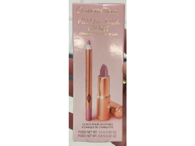 Charlotte Tilbury Pillow Talk Lip Kit, Pillow Talk Fair