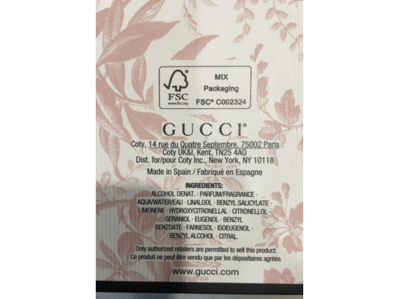 Gucci Bloom Eau De Toilette, 3.3 fl oz/100 mL