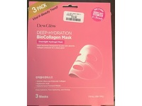 K-Beauty DewGlow Deep-Hydration BioCollagen Mask, 3 Count - thumbnail 2