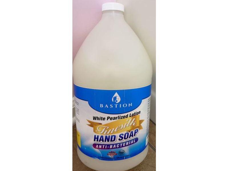 Bastion White Pearlized Lotion Hand Soap, Fine Silk, 128 oz/3.785 L