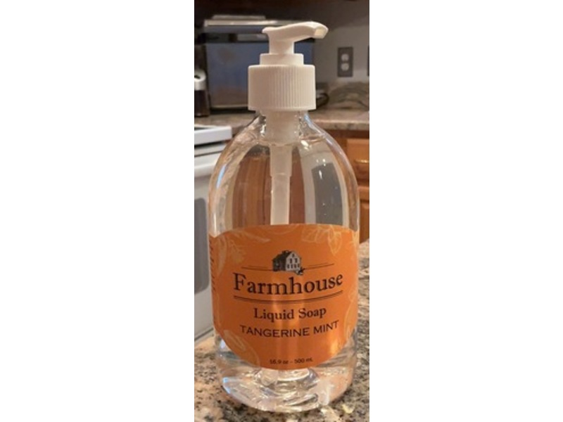 Farmhouse Liquid Soap, Tangerine Mint, 16.9 oz/500 mL