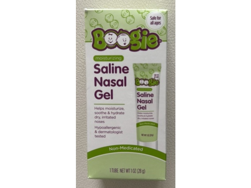 Boogie Moisturizing Saline Nasal Gel, 1 oz/28 g