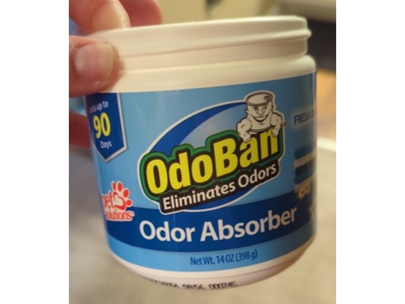 OdoBan Solid Odor Absorber, Fresh Linen, 14 fl oz/398 g