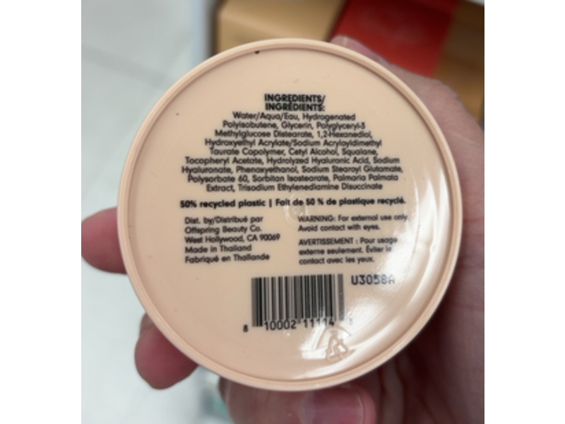 Versed Skin Soak Rich Moisture Cream, Squalene + Red Algae Extract, 1.5 fl oz/43 mL