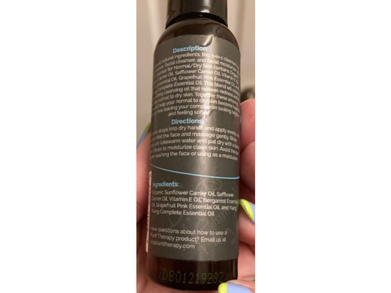 Plant Therapy Oil Cleanser, 2 fl oz/50 mL