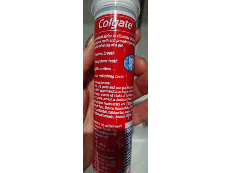 Colgate Cool Stripe Cavity Protection Fluoride Tooth Paste, 100 mL