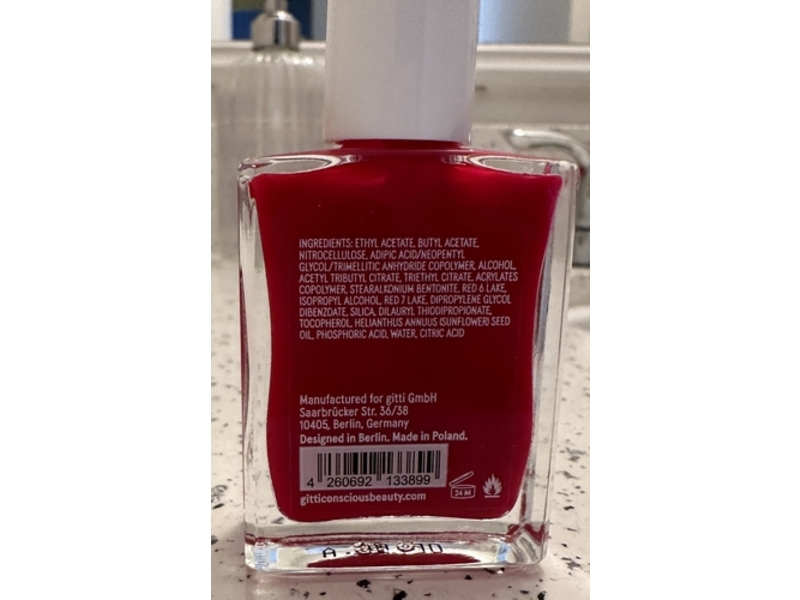 Gitti Plant - Based Nail Colour, 147, 0.5 fl oz/15 mL