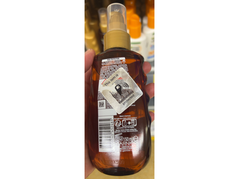 Garnier Ambre Solaire Ideal Bronze Tan Enhancing Oil, SPF 30, 150 mL