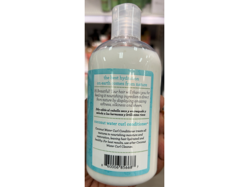 Camille Rose Curl Conditioner, Coconut Water, 12 oz/354 mL