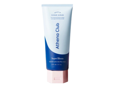 Athena Club Gentle Sugar Scrub, Super Bloom, 6 fl oz/177 mL