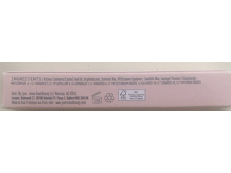 Jones Road The Lip Tint, Pretty, 0.06 fl oz/1.8 g